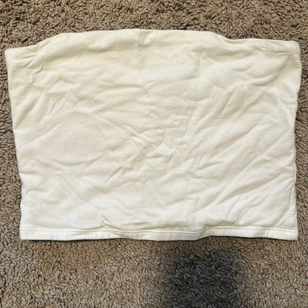 White tube top